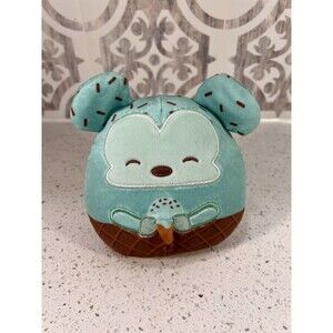 Squishmallows Disney Mickey Mouse Mint Chocolate Chip Ice Cream Scented Plush 5"